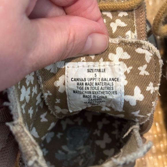 Children’s Place adorable canvas girls boots size 5 as new condition. - Picture 7 of 8